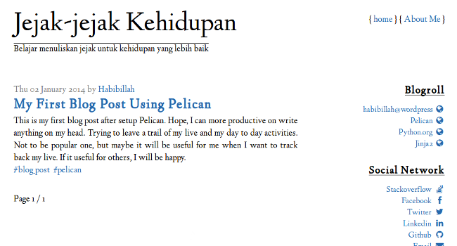 Pujangga - A Pelican Theme